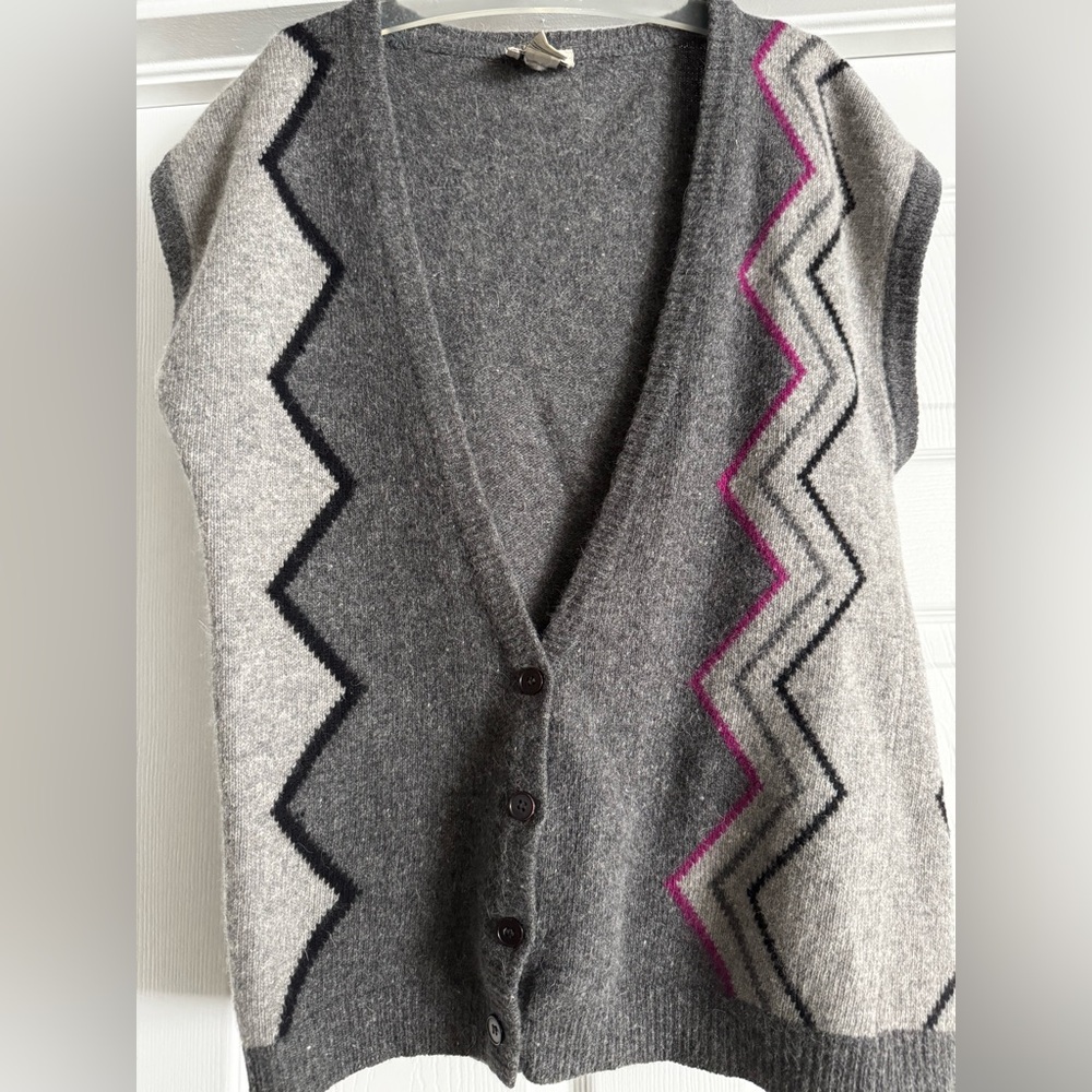 CHRISTIAN DIOR wool vest